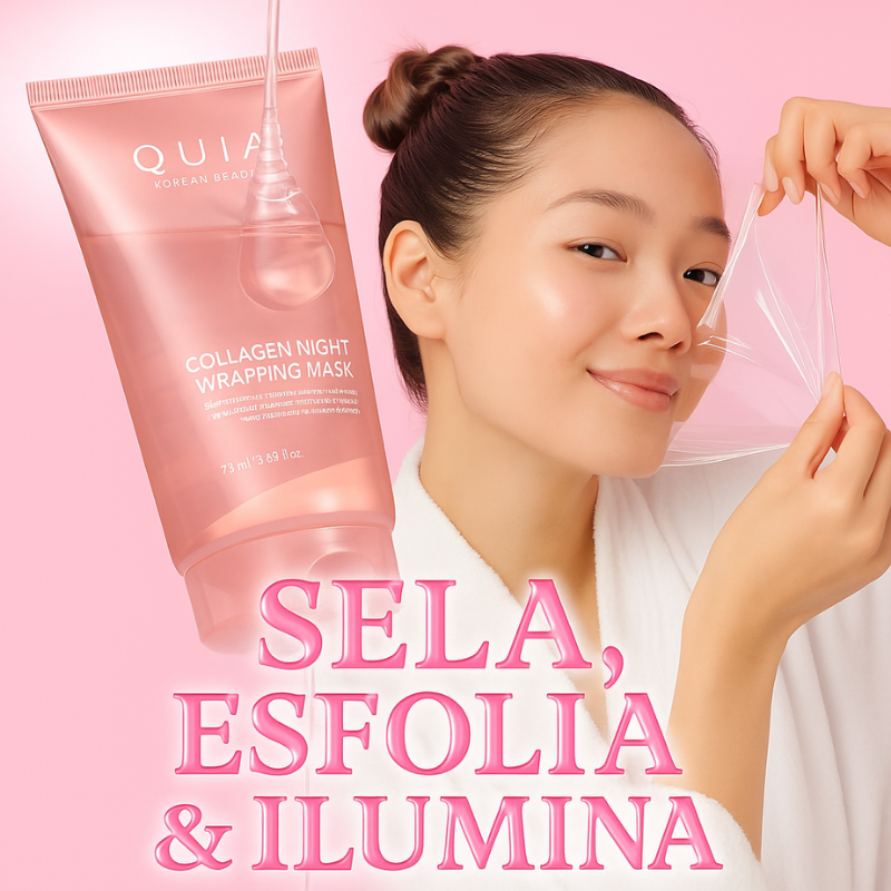 Máscara Noturna Reparadora com Colágeno