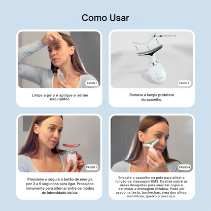 Liftlab — Modelador Facial Rejuvenescedor com Sérum Grátis