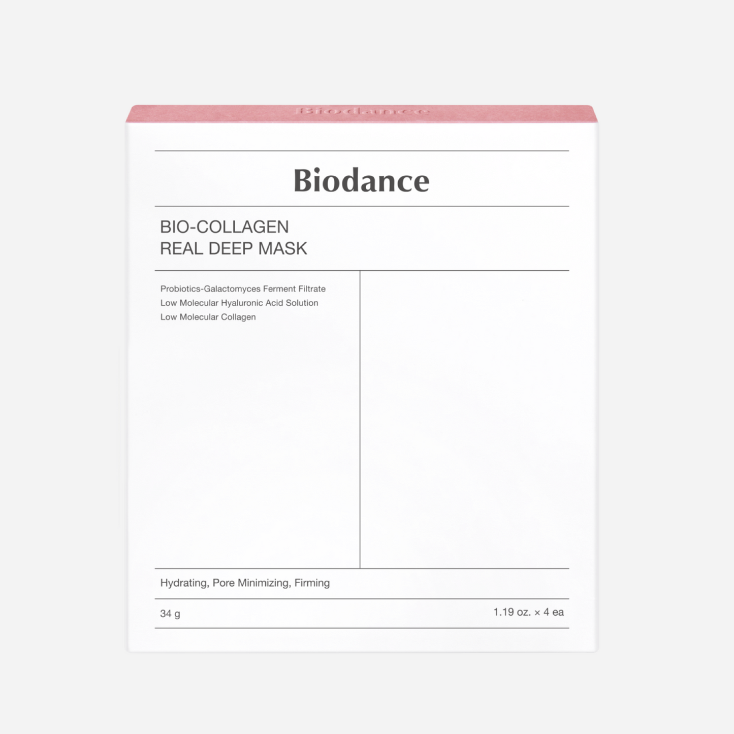 Biodance - Máscara Real Deep Bio-Collagen (COMPRE 3 LEVE 4)
