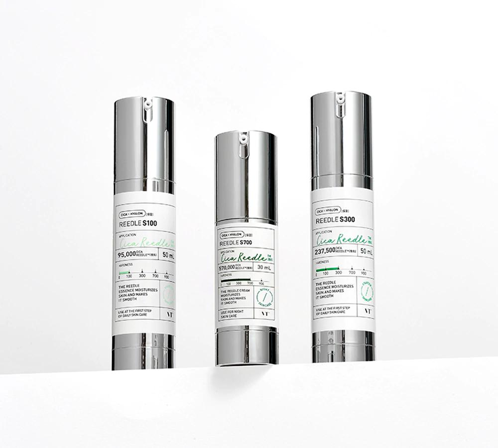 VT COSMETICS - Reedle Shot (50/100/300/700 Microagulhas) - Sérum Revitalizante e Hidratante CICA 50ml