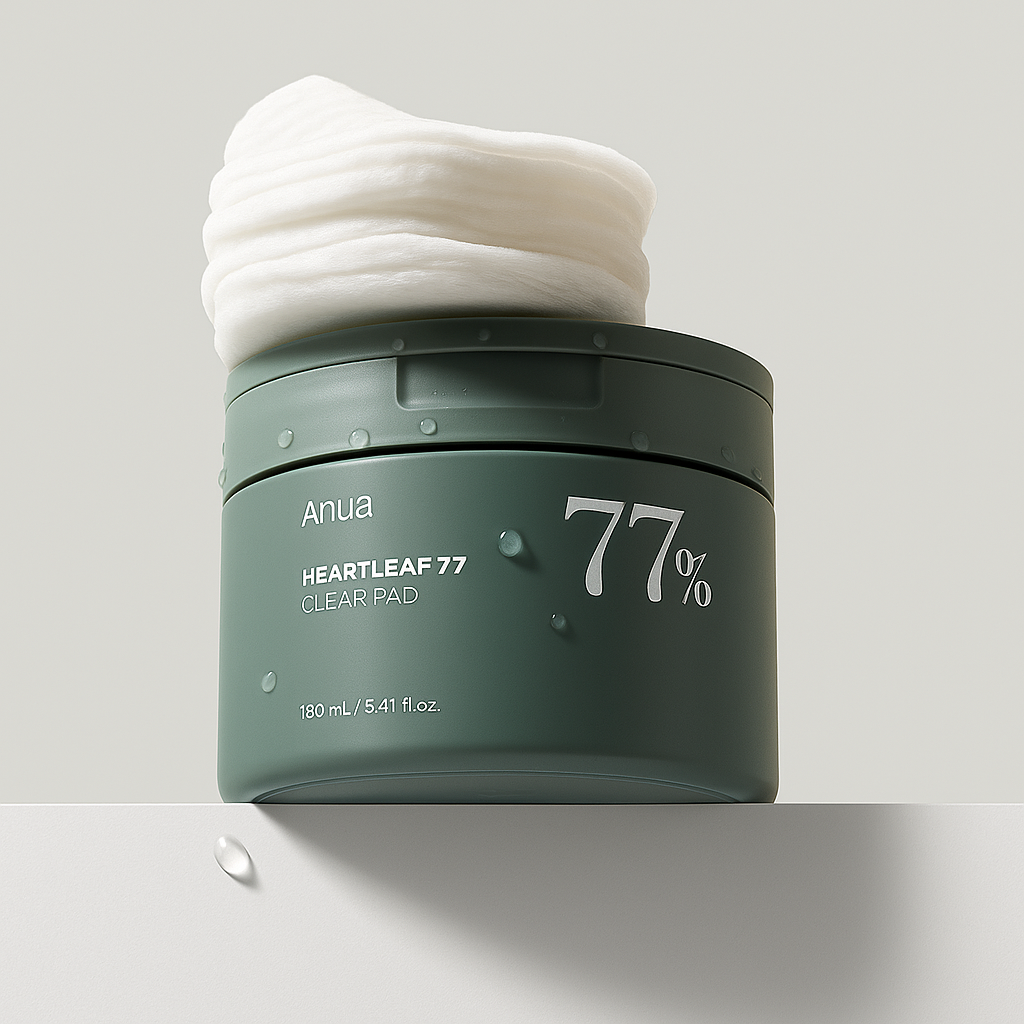 ANUA - Algodões Heartleaf 77 Clear Pad 160ml